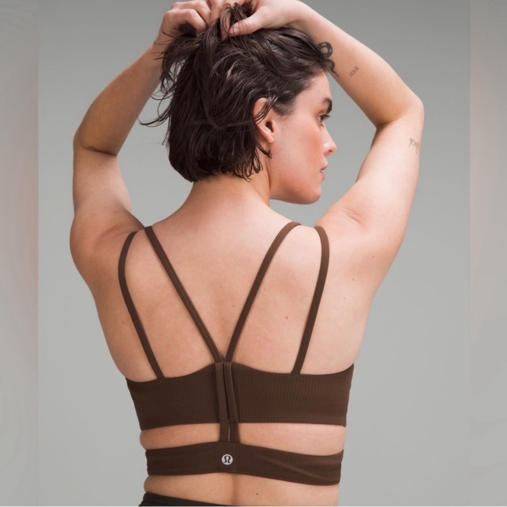 Lululemon Strappy Ribbed Nulu Bra